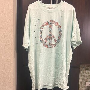 Easel Light Green T-Shirt